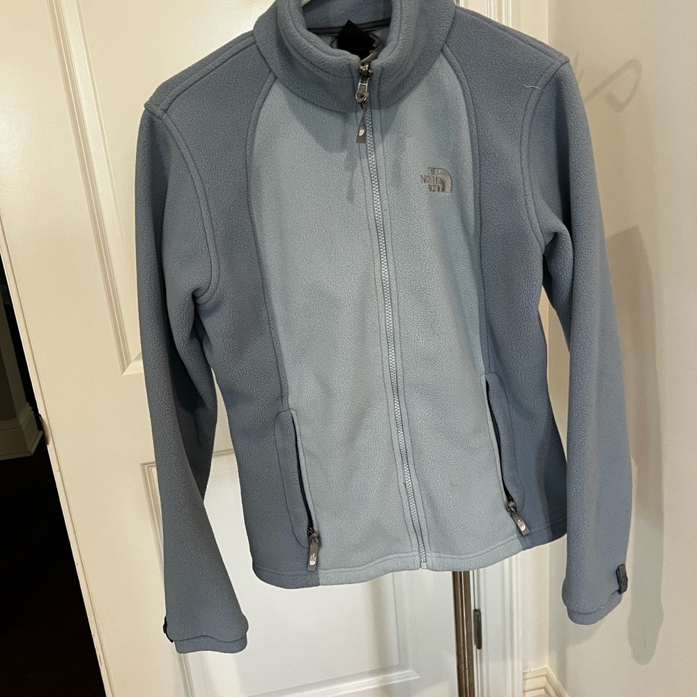 The North Face Two-Tone Gray Fleece Jacket